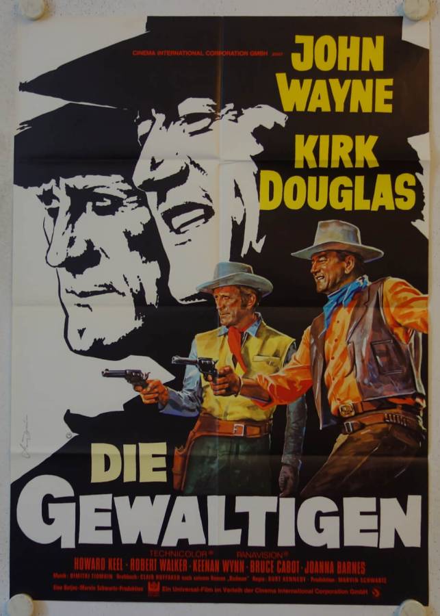 The War Wagon re-release german movie poster